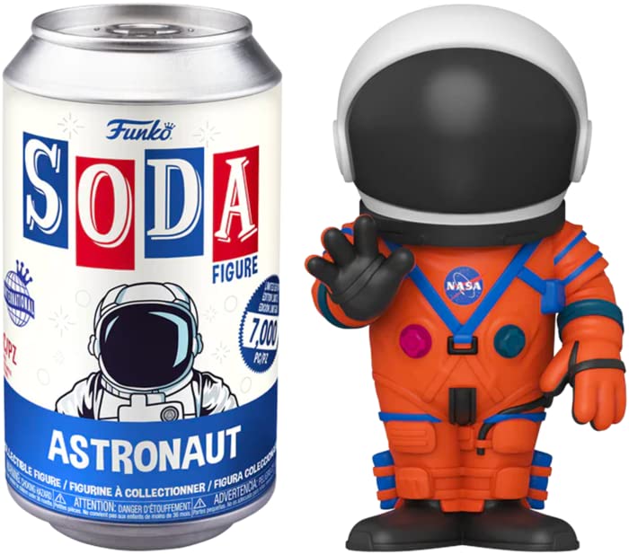 FUNKO - FUNKO SODA NASA ASTRONAUT （CHASE） Amazon.com: Funko Vinyl Soda NASA Astronaut 7,000 Made